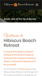 Mobile Screenshot of hibiscusbeachretreat.com